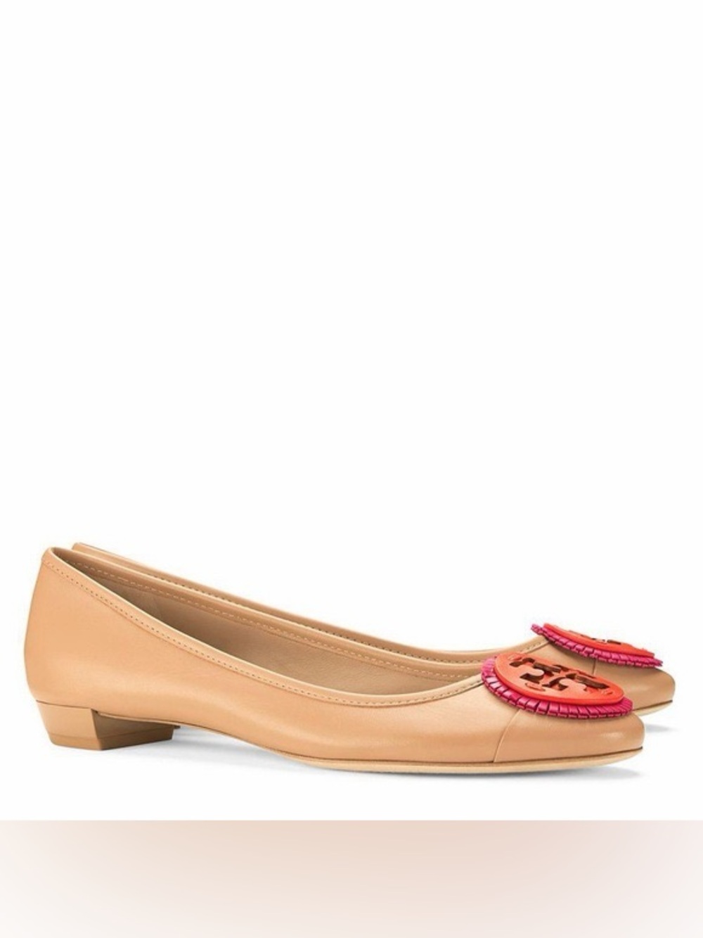 Tory Burch Miller Fringe leather classic Flat 6